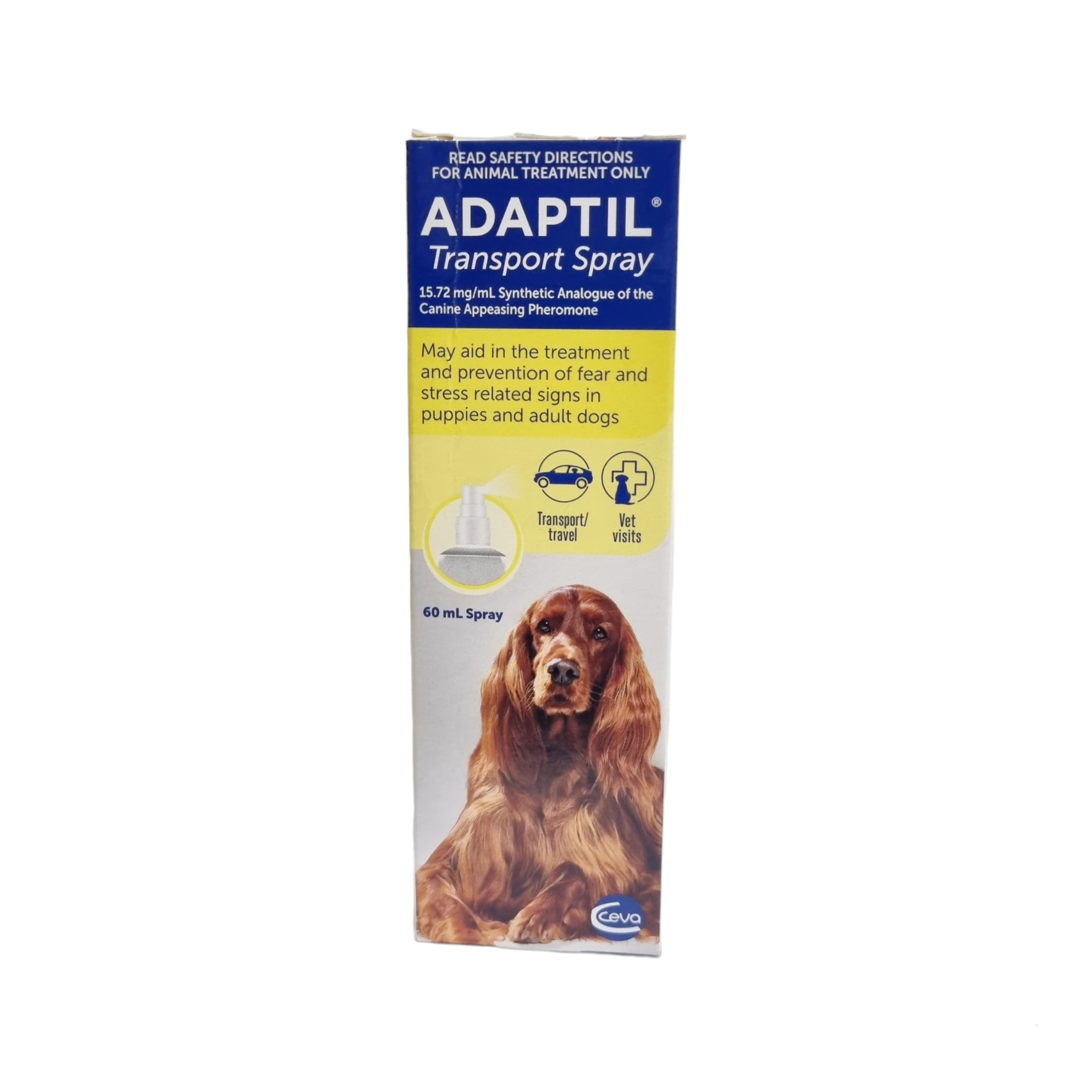 ADAPTIL Transport Spray 60ml OZ FUR KIDS WHELPING SUPPLIES