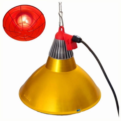 Heat Lamp Shade - InterHeat 300mm with High / Low / Off Switch
