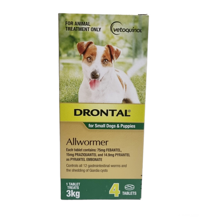 Drontal Allwormer Puppy & Small Dog 3kg