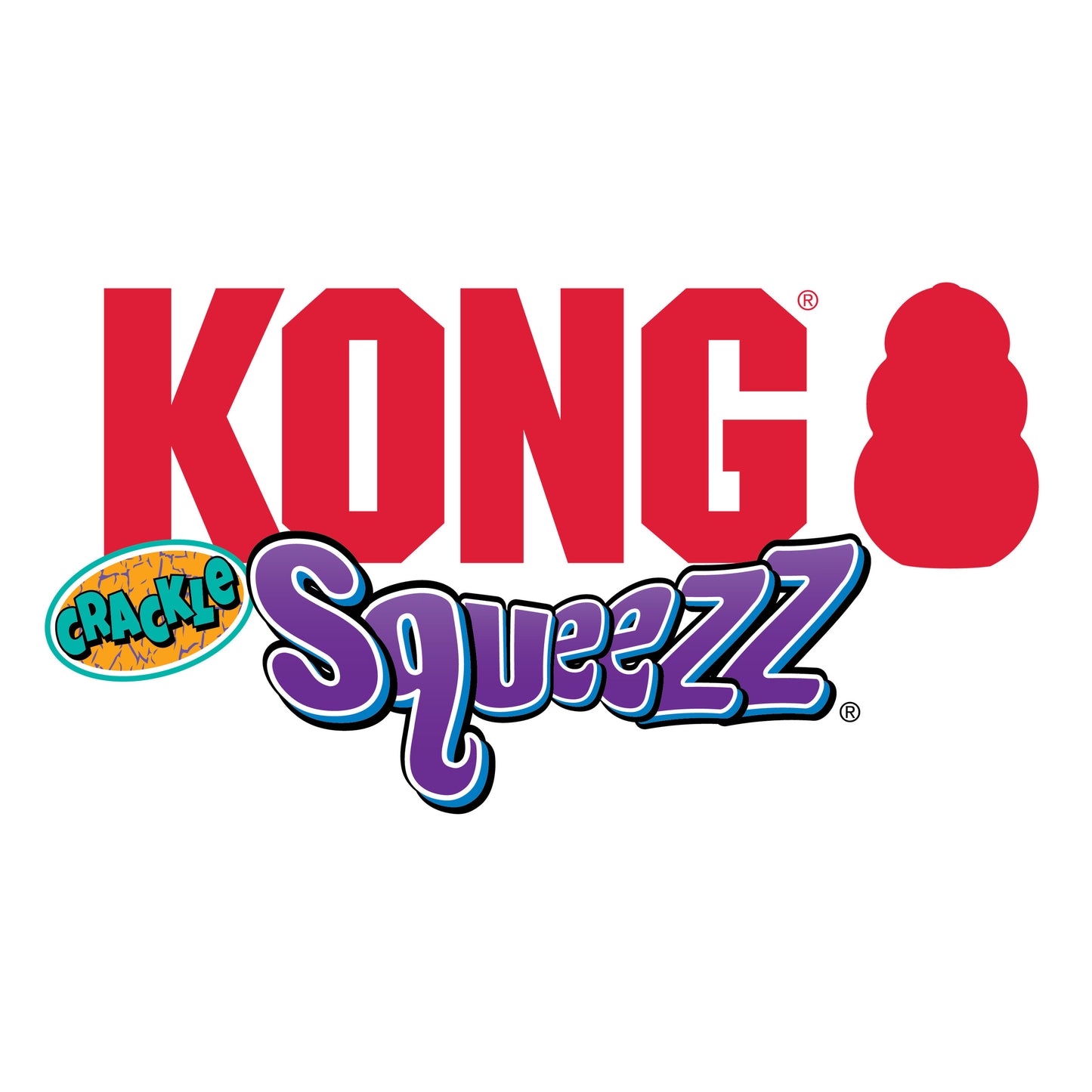 KONG Squeezz Crackle Bone