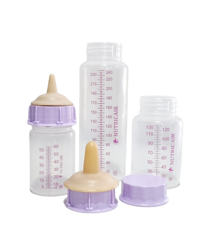 Bottles & Soft Silicoln Teats - NUTRICAIR