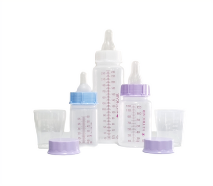 Bottles & Soft Silicoln Teats - NUTRICAIR