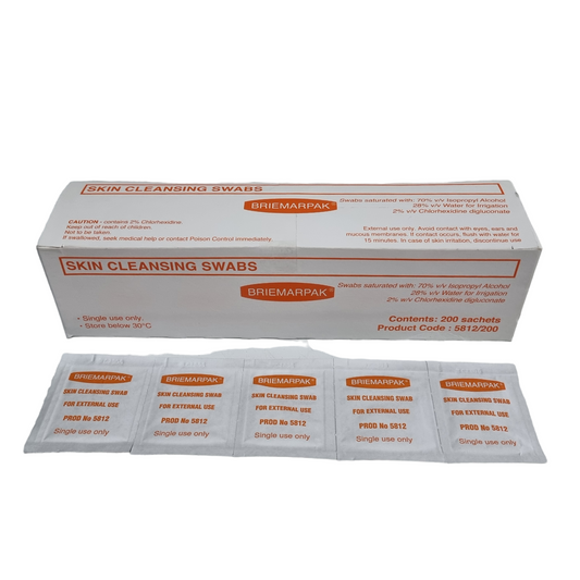 Chlorhexidine & Alcohol Swabs