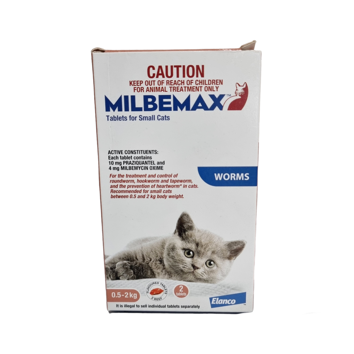Milbemax Tablets for Small Cats Under 2kg