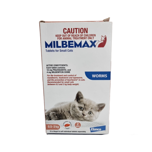 Milbemax Tablets for Small Cats Under 2kg