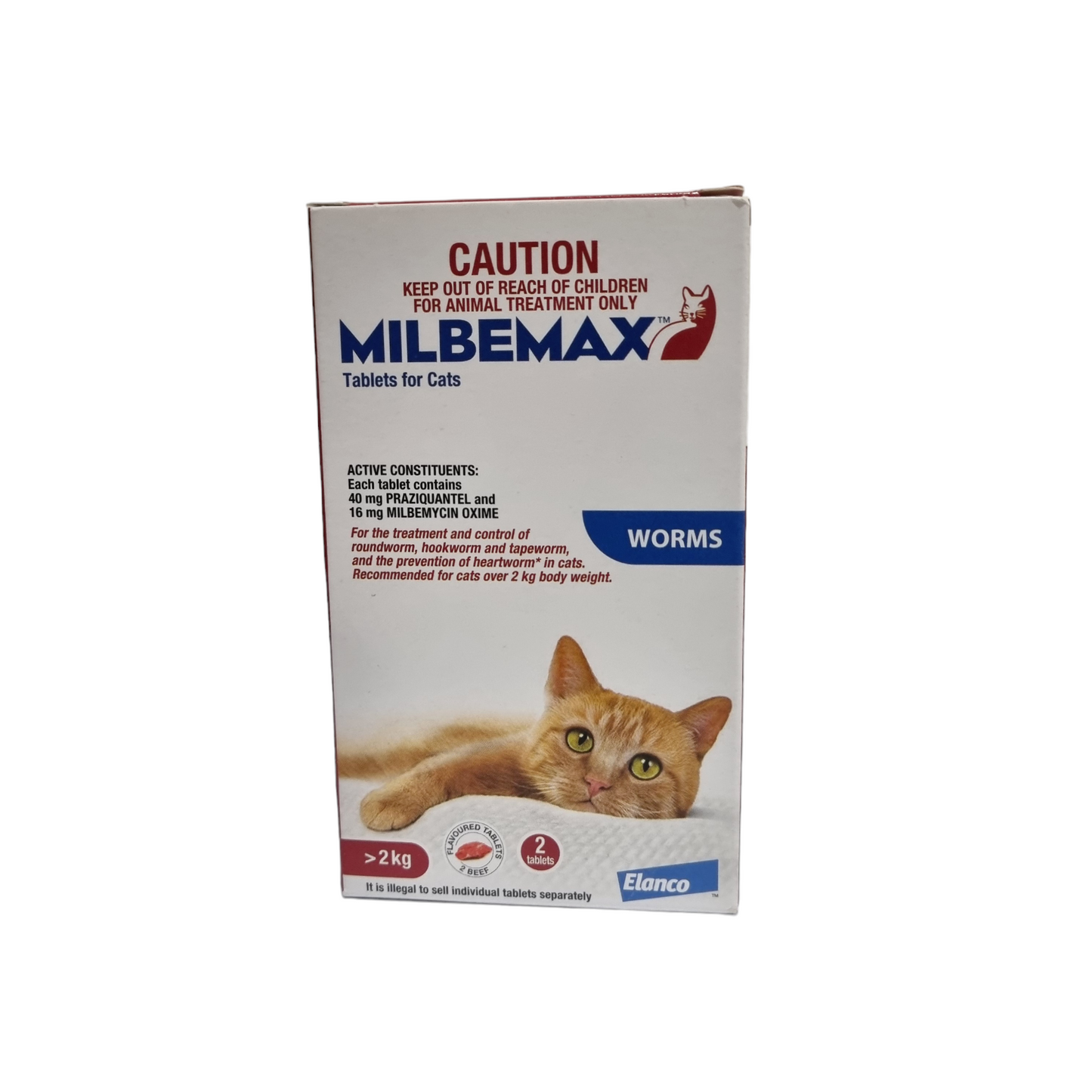 Milbemax Tablets for Cats Over 2kg