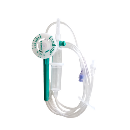 Exadrop IV Administration Set with Flow Regulator for Gravity Infusions