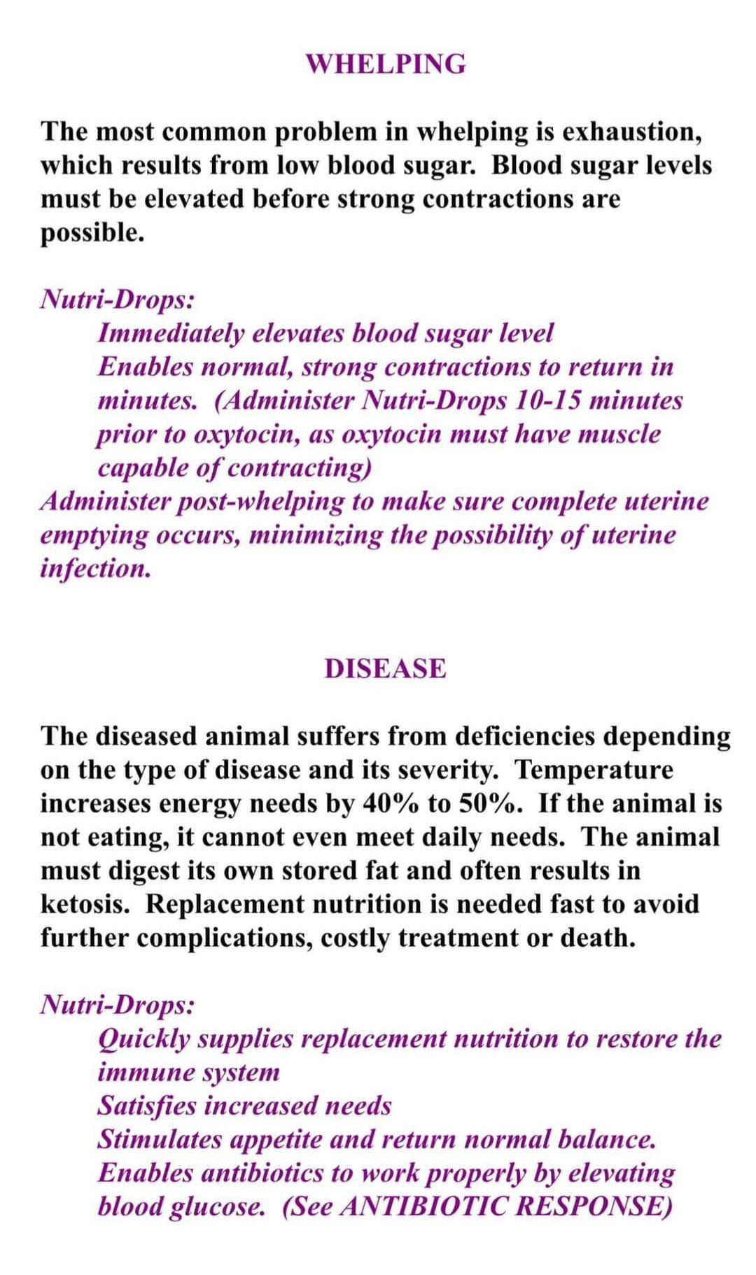 Pet Nutri-Drops