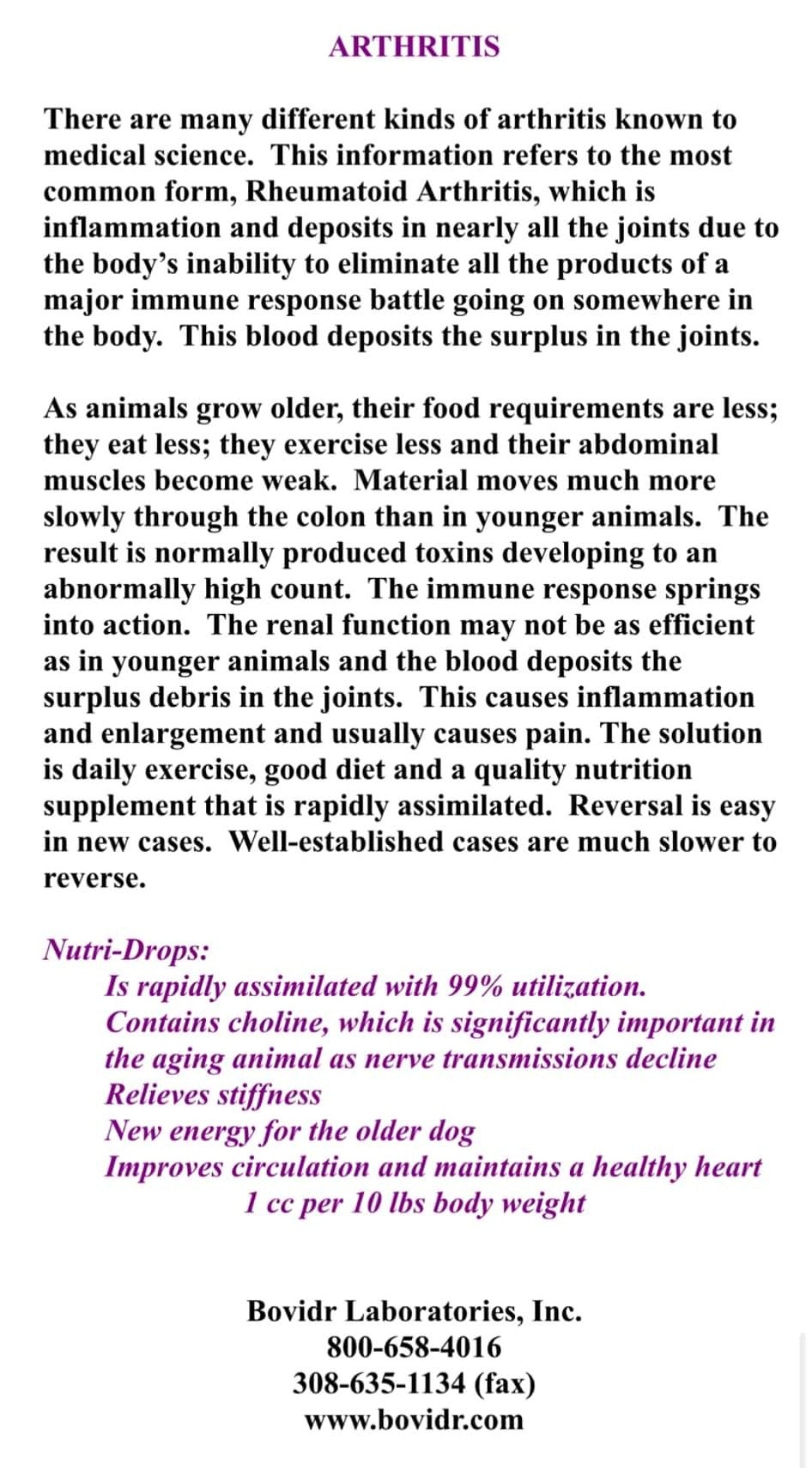 Pet Nutri-Drops