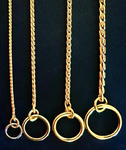 Show Snake Chains Gold Plated from