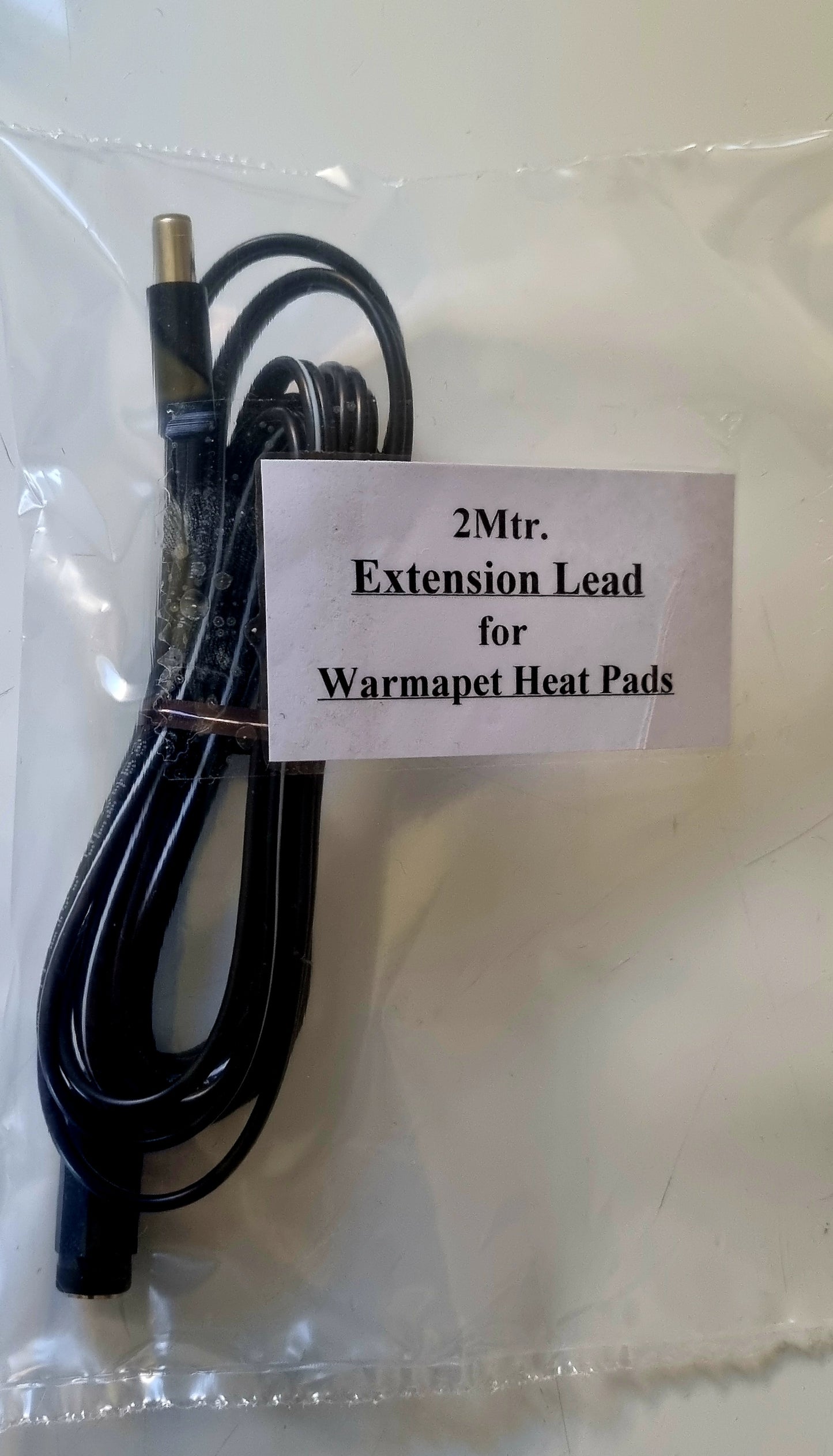 Warm.A.Pet Heat Matt Etension Cable - 2 or 5 Metres