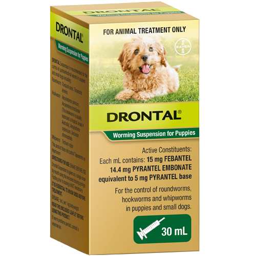 Drontal Puppy Worming Suspension 30ml