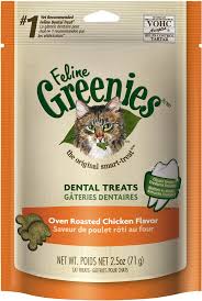 Greenies - Feline Dental Treats 60gm - Best Before 06/24 & 07/24