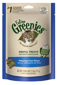 Greenies - Feline Dental Treats 60gm - Best Before 06/24 & 07/24