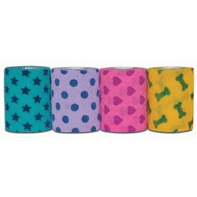 Petflex Patterned Cohesive Bandage