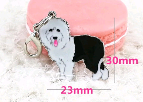 Boxer Acrylic Dog Breed Keychain Cartoon Kawaii Art Puppy 