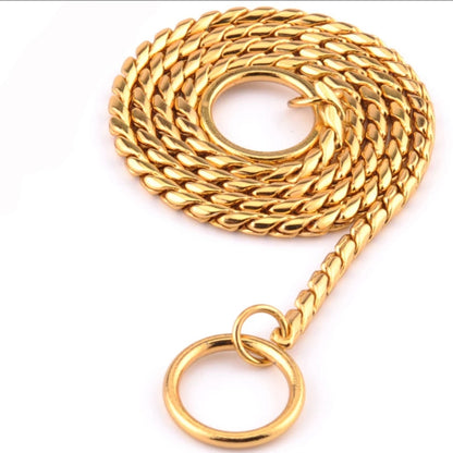 Show Snake Chains Gold Plated from