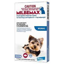 Milbemax Allwormer for Small Dogs and Puppies