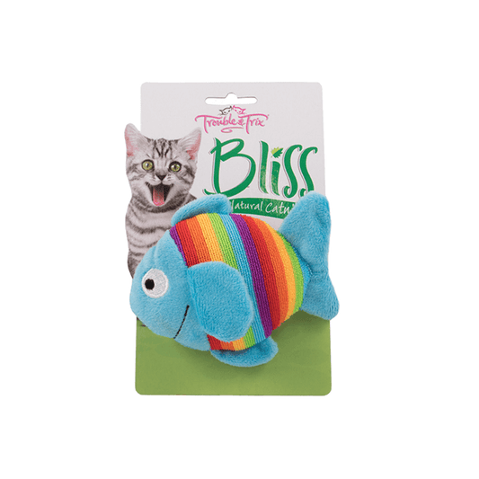 Trouble & Trix Bliss Catnip Fish - Masterpet